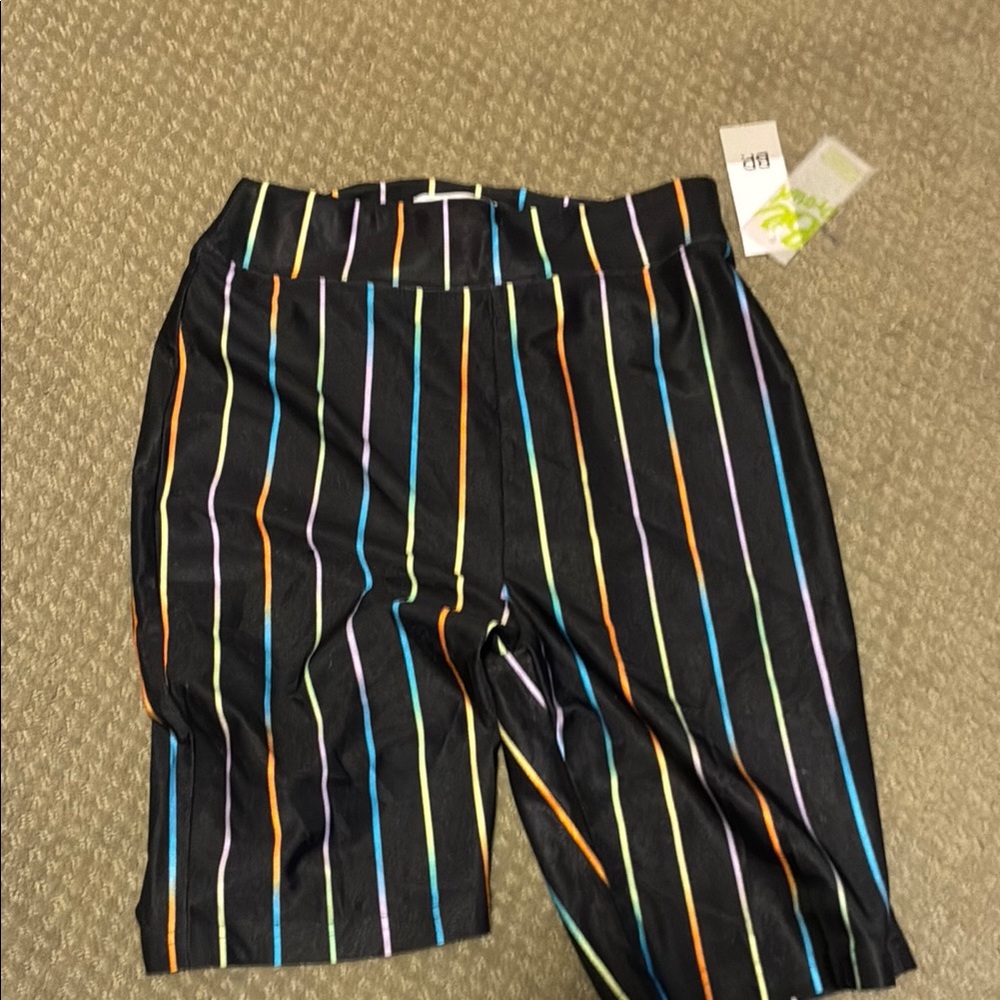 BP Colorful Striped Women Shorts